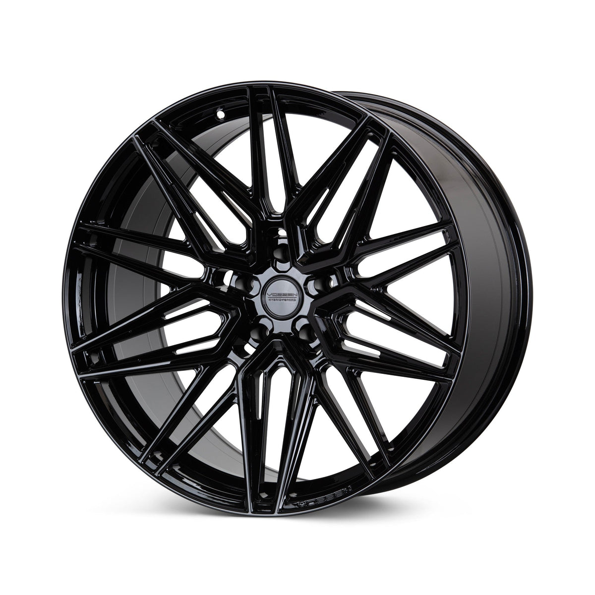 19/20" Vossen HF7 Gloss Black 19x8.5 20x11 Wheels Fits Chevrolet C8 Corvette