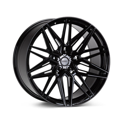19/20" Vossen HF7 Gloss Black 19x8.5 20x11 Wheels Fits Chevrolet C8 Corvette