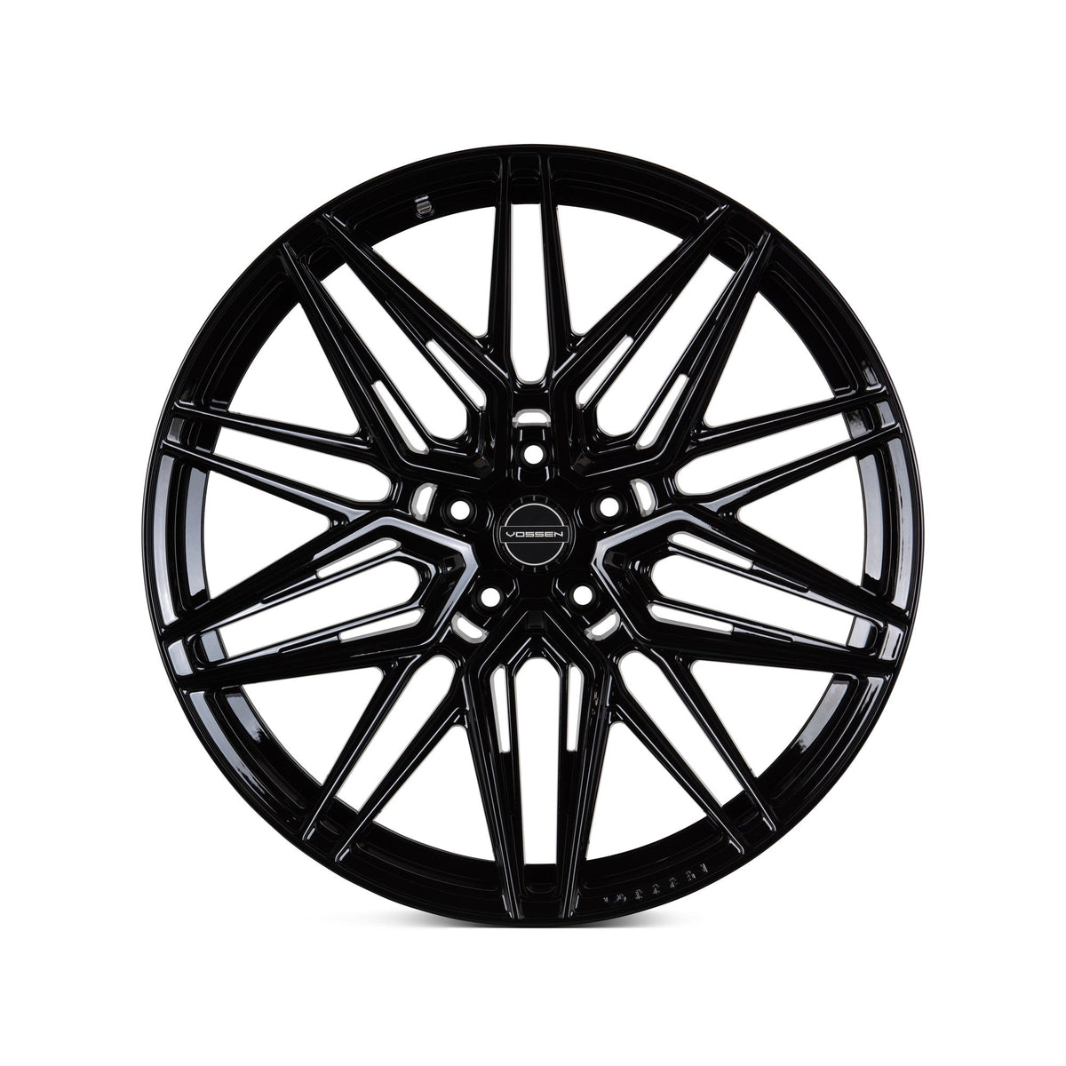 19/20" Vossen HF7 Gloss Black 19x8.5 20x11 Wheels Fits Chevrolet C8 Corvette