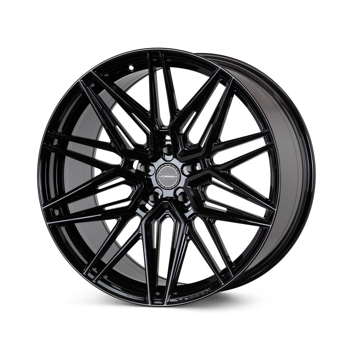 19/20" Vossen HF7 Gloss Black 19x8.5 20x11 Wheels Fits Chevrolet C8 Corvette