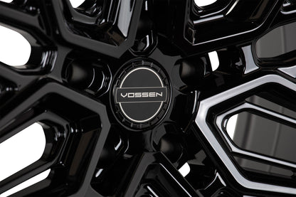19/20" Vossen HF7 Gloss Black 19x8.5 20x11 Wheels Fits Chevrolet C8 Corvette