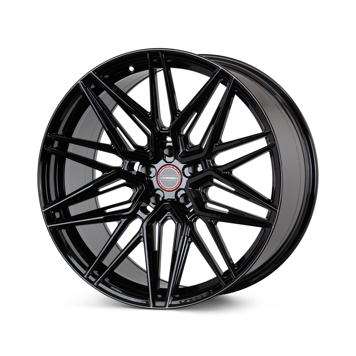 19/20" Vossen HF7 Gloss Black 19x8.5 20x11 Wheels Fits Chevrolet C8 Corvette