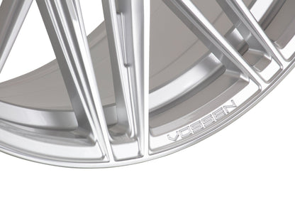 19/20" Vossen HF7 Silver Polished 19x8.5 20x11 Wheels Fits Chevrolet C8 Corvette