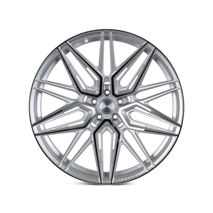 19/20" Vossen HF7 Silver Polished 19x8.5 20x11 Wheels Fits Chevrolet C8 Corvette
