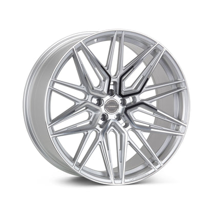 19/20" Vossen HF7 Silver Polished 19x8.5 20x11 Wheels Fits Chevrolet C8 Corvette
