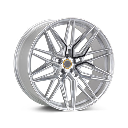 19/20" Vossen HF7 Silver Polished 19x8.5 20x11 Wheels Fits Chevrolet C8 Corvette