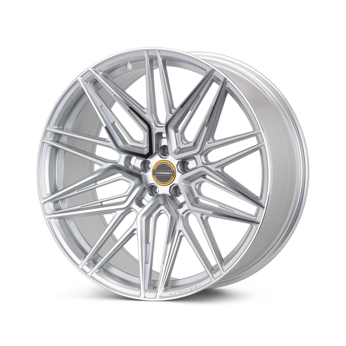 19/20" Vossen HF7 Silver Polished 19x8.5 20x11 Wheels Fits Chevrolet C8 Corvette