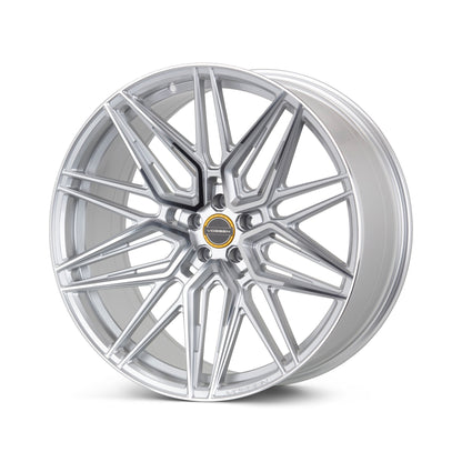 19/20" Vossen HF7 Silver Polished 19x8.5 20x11 Wheels Fits Chevrolet C8 Corvette