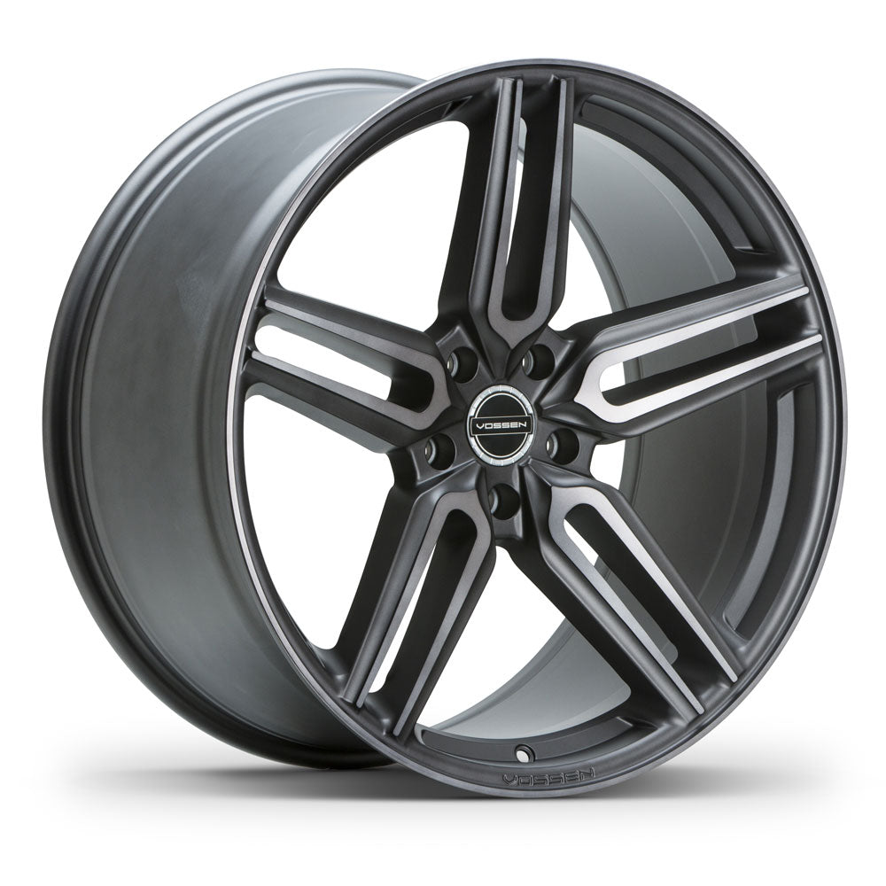 20" Vossen HF1 Grey 20x9 21x12 Concave Wheels Rims Fits Chevrolet Corvette C8