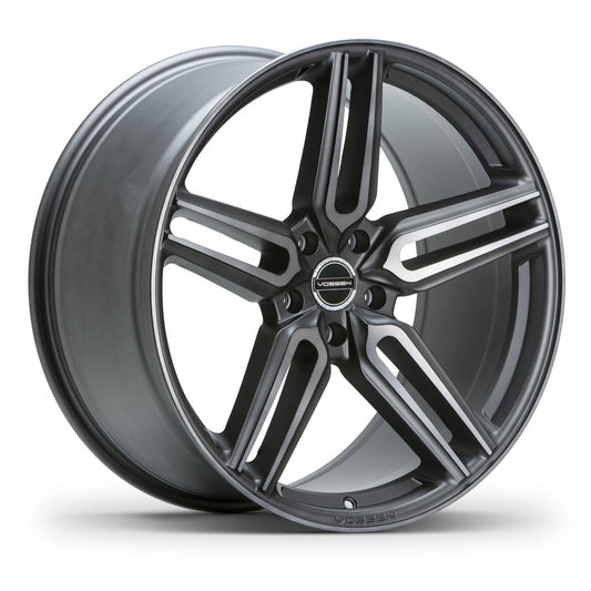 20" Vossen HF1 Grey 20x9 21x12 Concave Wheels Rims Fits Chevrolet Corvette C8