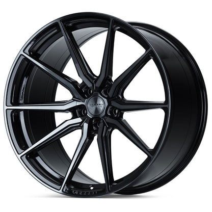 19" Vossen HF3 Black 19x8.5 20X11 Concave Wheels Rims Fits Chevrolet Corvette C8
