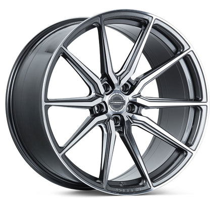 20" Vossen HF3 Grey 20x9 21x12 Concave Wheels Rims Fits Chevrolet Corvette C8
