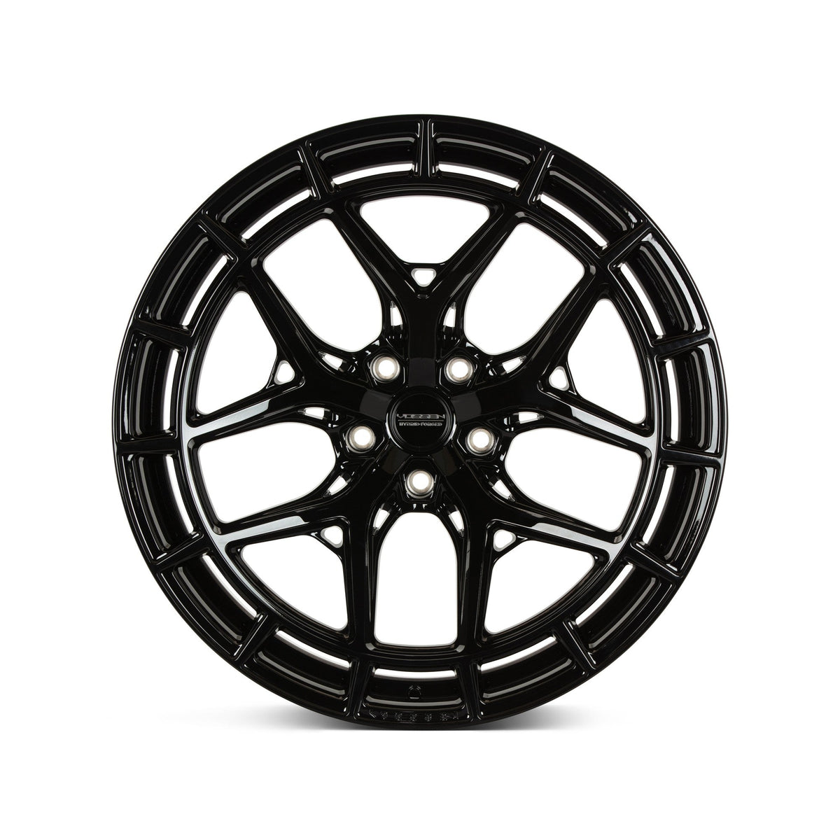 19/20" Vossen HFX1 Gloss Black 19x8.5 20x11 Wheels Fits Chevrolet C8 Corvette