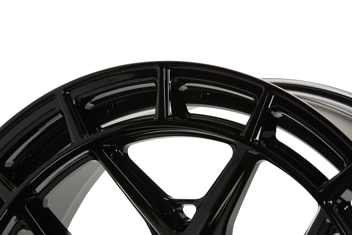19/20" Vossen HFX1 Gloss Black 19x8.5 20x11 Wheels Fits Chevrolet C8 Corvette