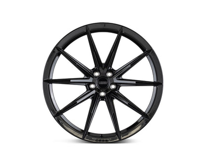 19/20" Vossen HFX2 Gloss Black 19x8.5 20x11 Wheels Fits Chevrolet C8 Corvette