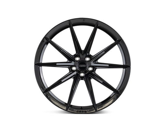 19/20" Vossen HFX2 Gloss Black 19x8.5 20x11 Wheels Fits Chevrolet C8 Corvette