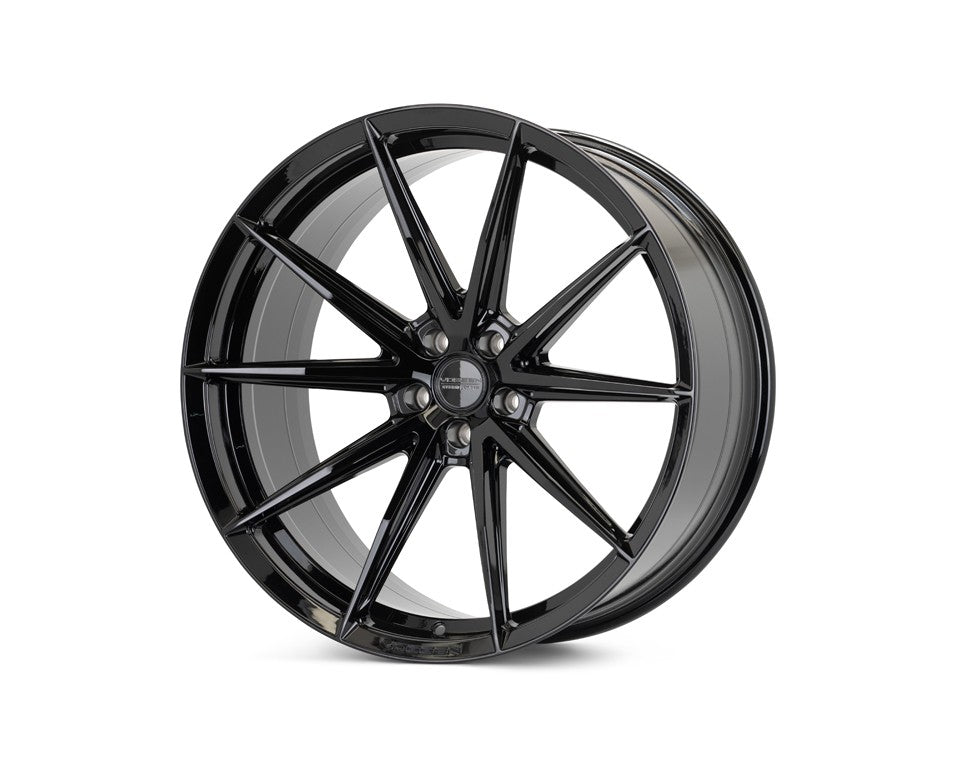19/20" Vossen HFX2 Gloss Black 19x8.5 20x11 Wheels Fits Chevrolet C8 Corvette