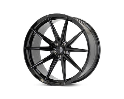 19/20" Vossen HFX2 Gloss Black 19x8.5 20x11 Wheels Fits Chevrolet C8 Corvette