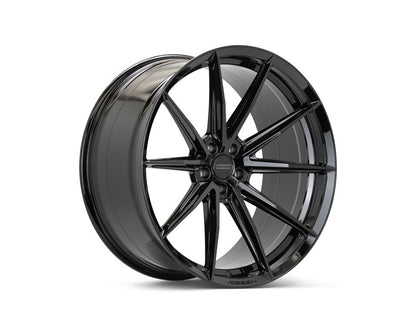 19/20" Vossen HFX2 Gloss Black 19x8.5 20x11 Wheels Fits Chevrolet C8 Corvette