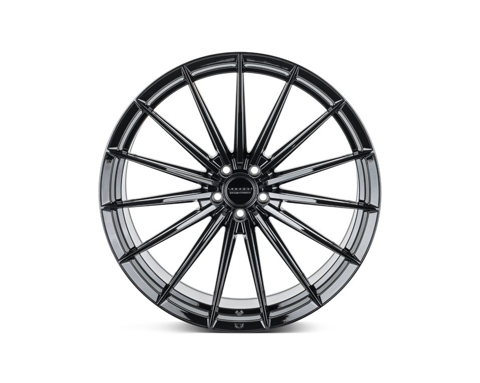 19/20" Vossen HFX4 Gloss Black 19x8.5 20x11 Wheels Fits Chevrolet C8 Corvette