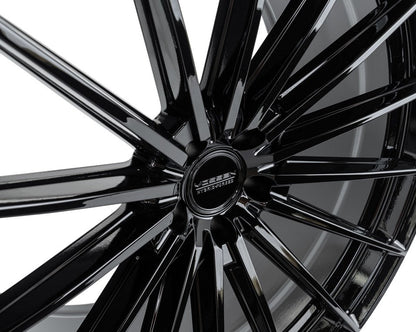 19/20" Vossen HFX4 Gloss Black 19x8.5 20x11 Wheels Fits Chevrolet C8 Corvette